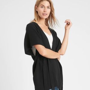 NWT Belted Wrap Sweater